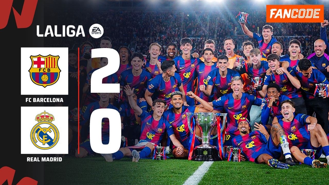 Barça Beat Madrid In The ELCLÁSICO To Win 2nd Consecutive LALIGA Title | LALIGA 2025/26 Highlights