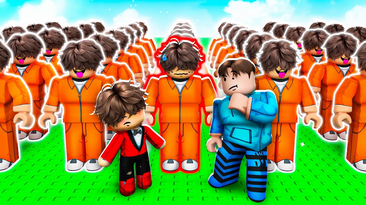 ربلوكس مين مازن الحقيقي ؟ ! Guess the clone