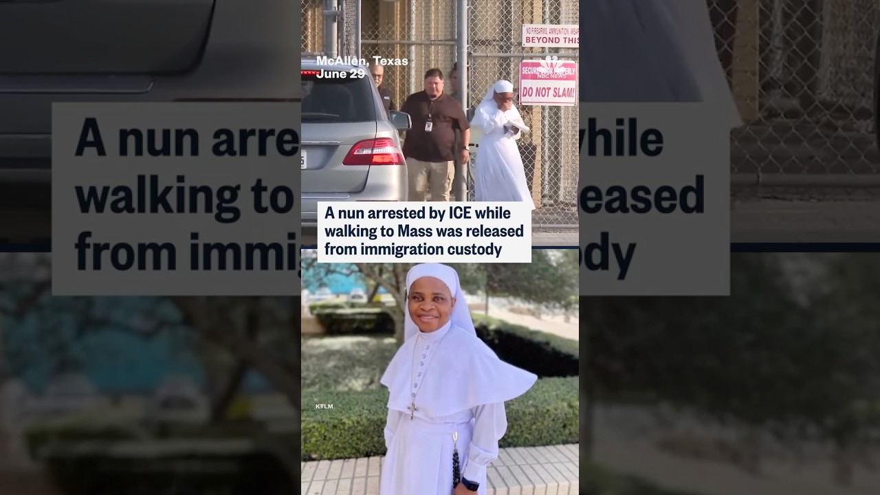 Nun released after ICE arrested her on the way to Mass