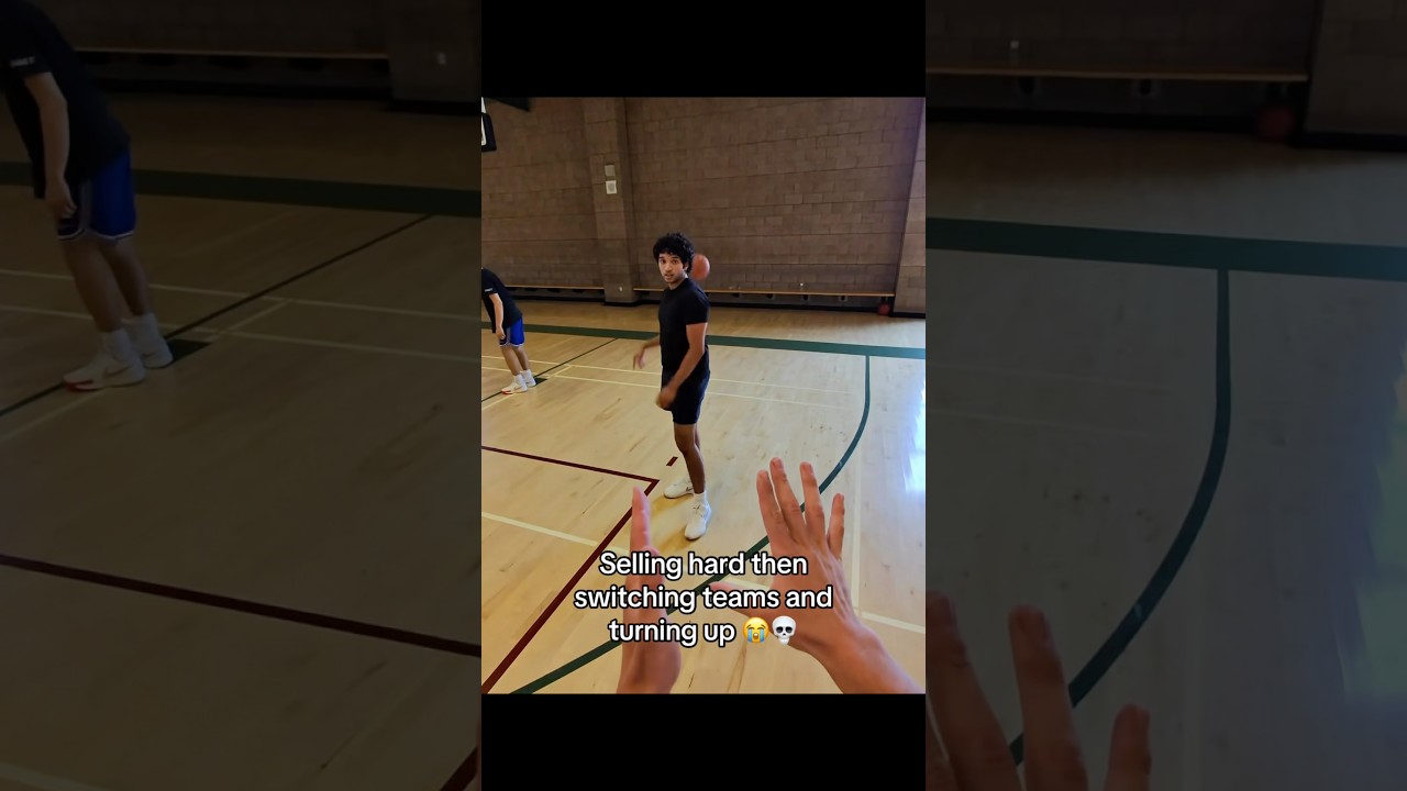 Selling then switching teams in basketball P.7 #shorts #basketball #sports #viral #hoops