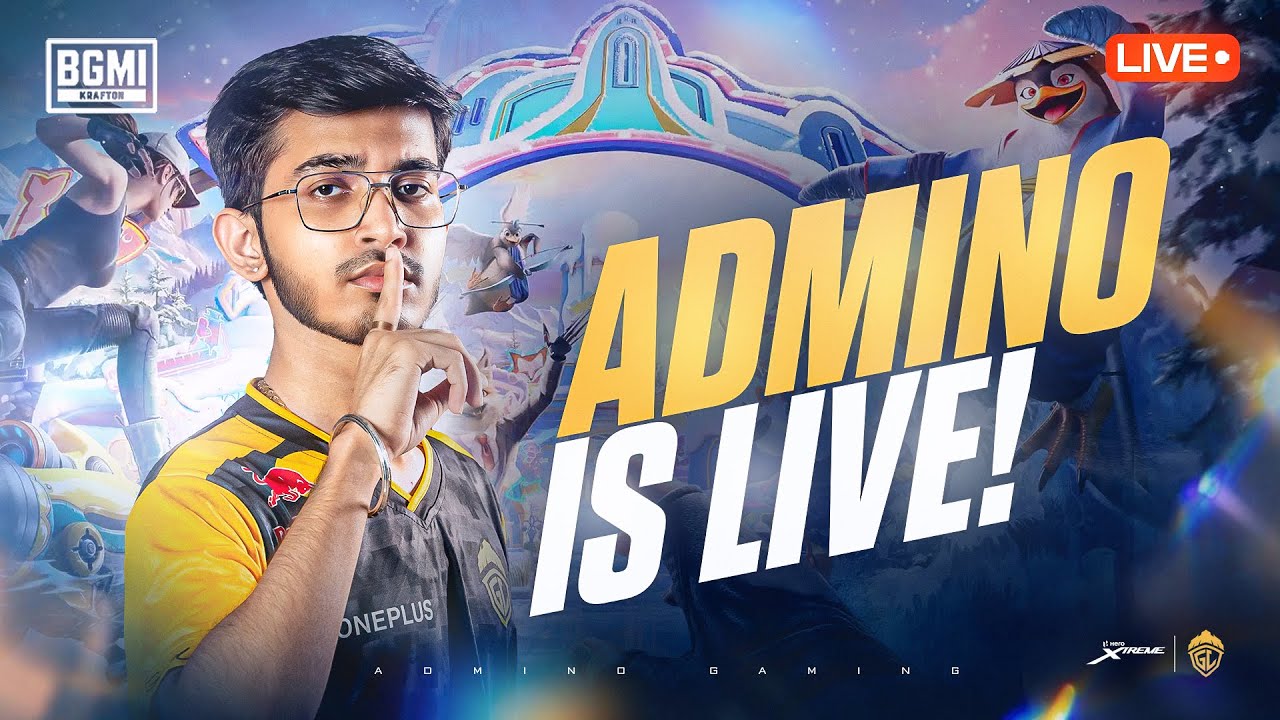 ADMINO IS LIVE! | BGMI SCRIMS AND CLASSIC LIVE | ADMINO GAMING |
