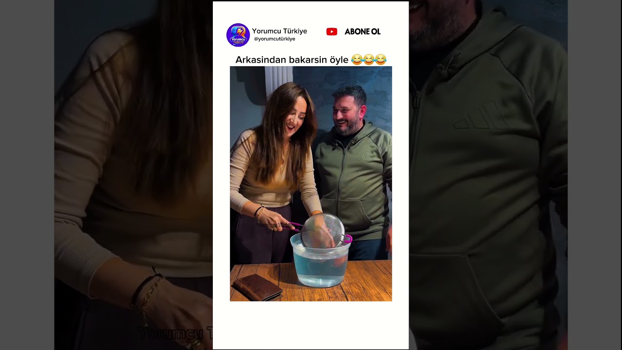 Arkasından bakarsın işte öyle😂