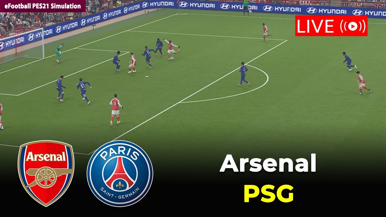 🔴Arsenal vs PSG | UEFA Champions League 25/26 | eFootball PES21 Simulation - 3