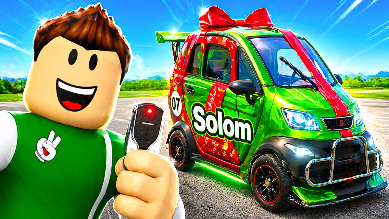 انبوكسنق هدايا سيارات لعبة roblox !! 🎁😮