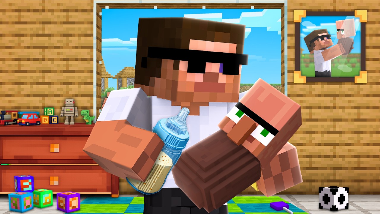 Adopting Doorbin in Minecraft..