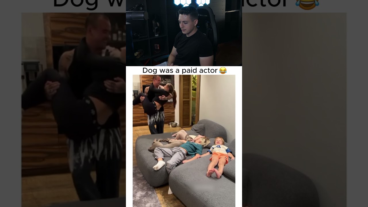Dog was a paid actor 😂