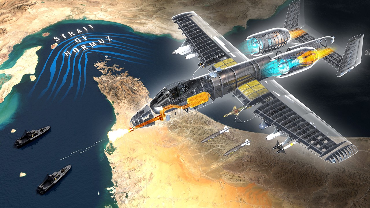 A-10's Ruthless Hunt in the Strait of Hormuz?