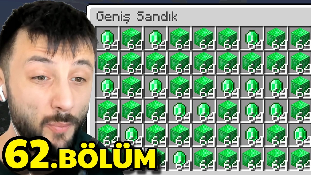 SINIRSIZ ZÜMRÜT PROJESİ 😎 MİNECRAFT 2026 - 62.Bölüm