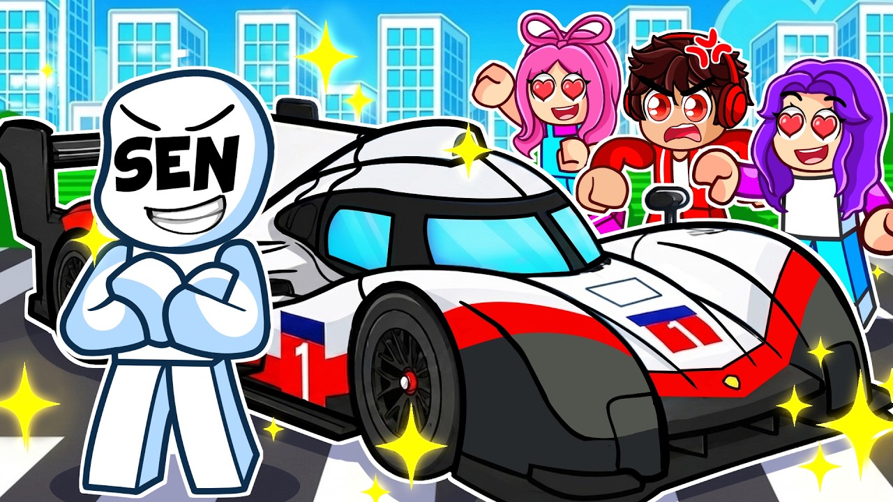 SEN YENİ PORSCHE ile KIZLARI ETKİLEDİN! - Roblox Driving Empire