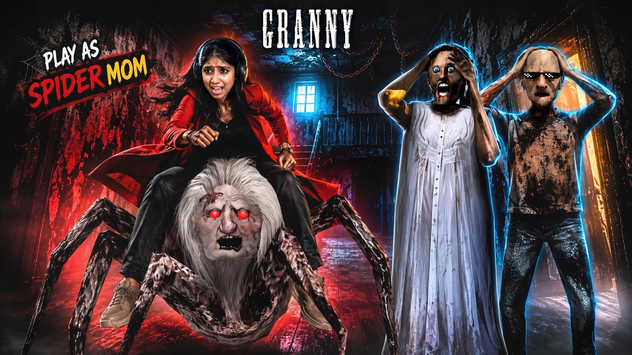 PLAY AS SPIDER MOM IN GRANNY NEW UPDATE 😱!!