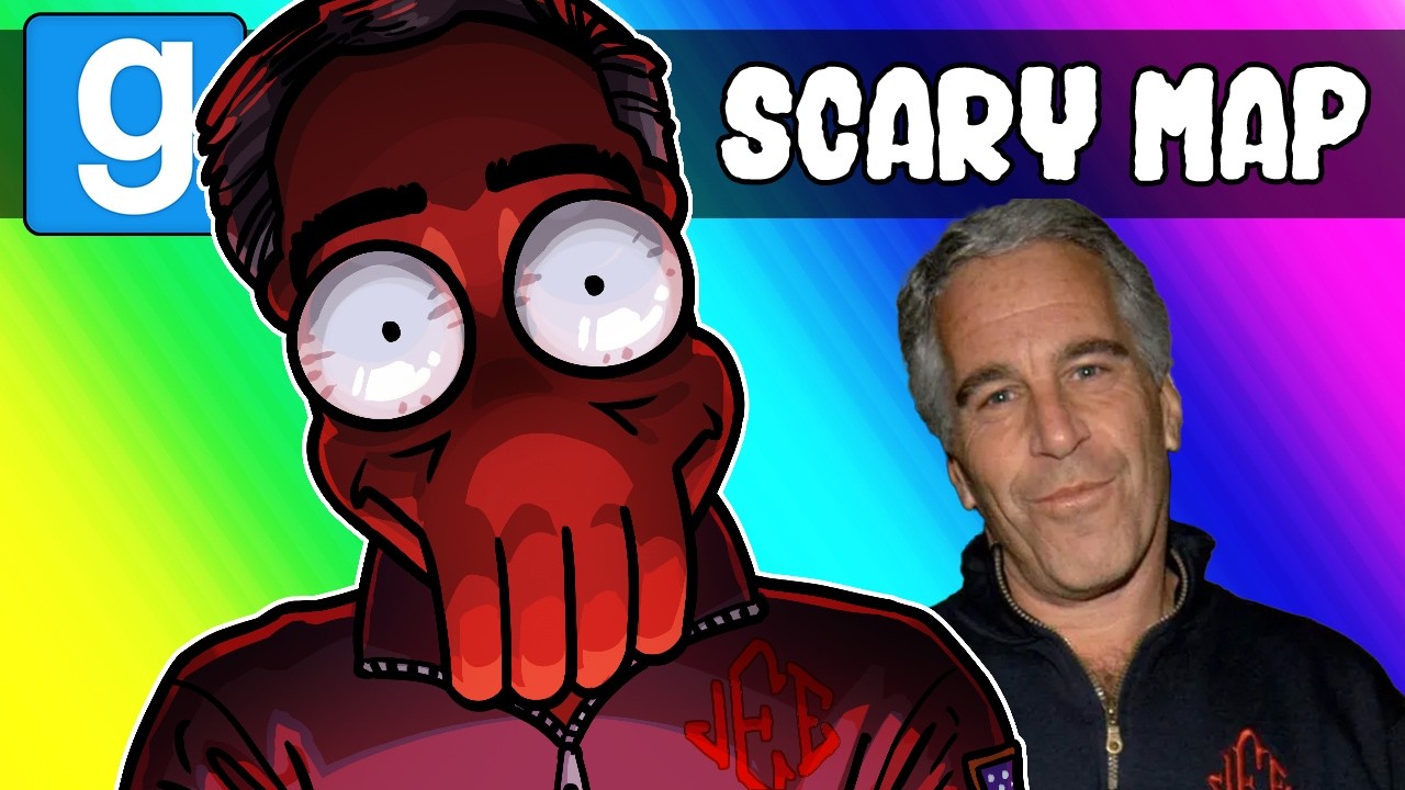Gmod Scary Map (not really) - We're On the Epstein List? (Garry's Mod Funny Moments) - Published by VanossGaming