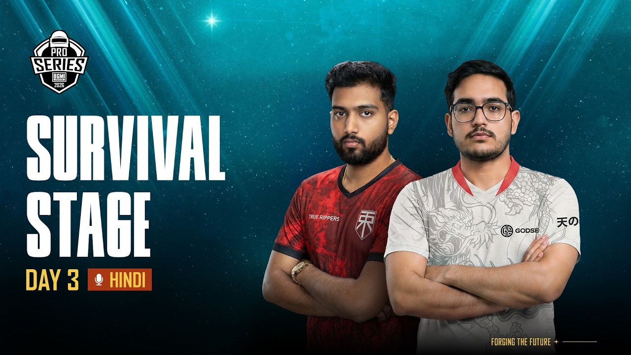 [HINDI] BMPS 2026 | SURVIVAL STAGE | Day 3 #BGMILIVE