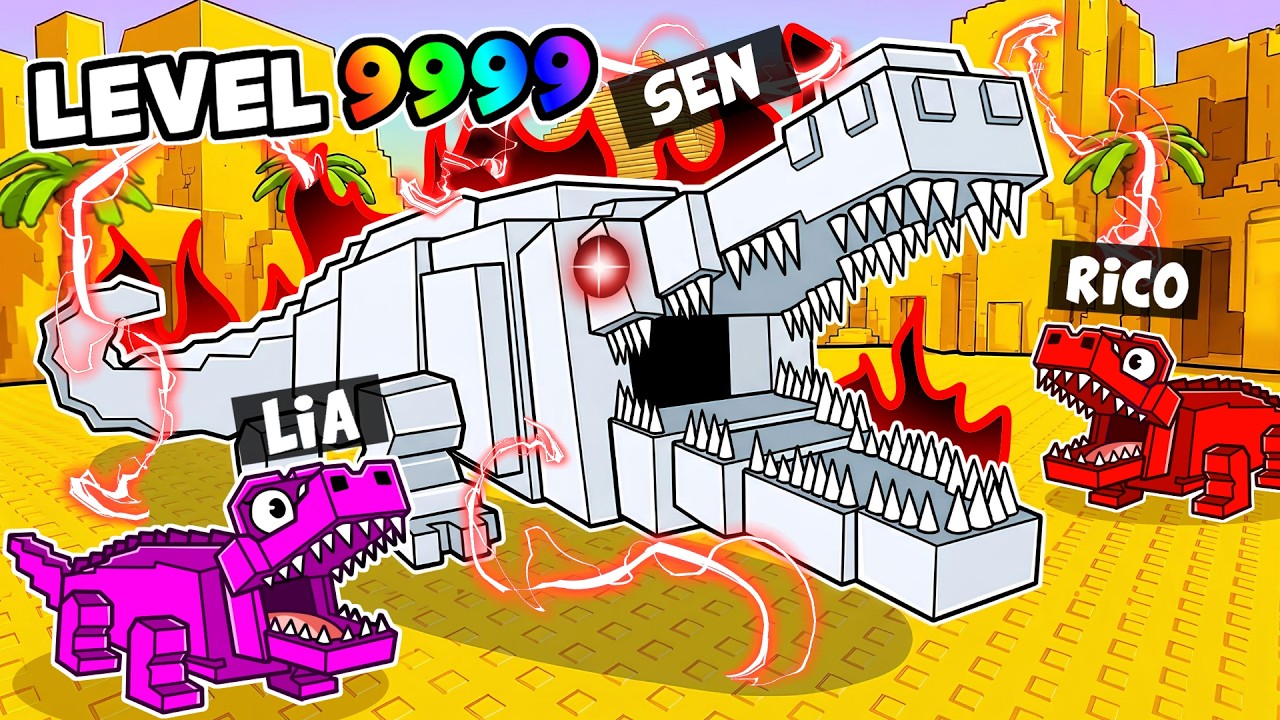 Sen HAYVAN olarak MAX LEVEL Evrimleştin! - Roblox