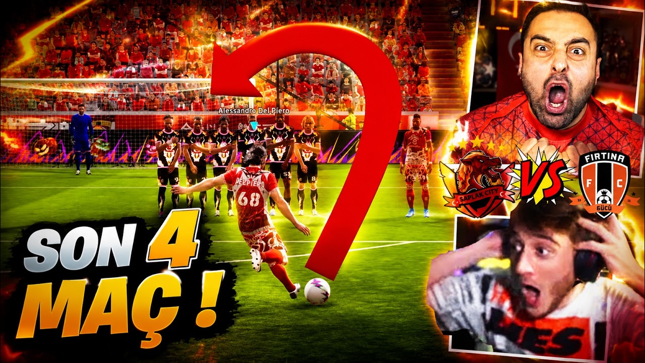 DEL PİERO 26.9 METRE FRİKİK GOL 😱 SON 4 MAÇ EVİMİZDE ! ELPESİCO 26 ÜMİDİ VS EMJAN