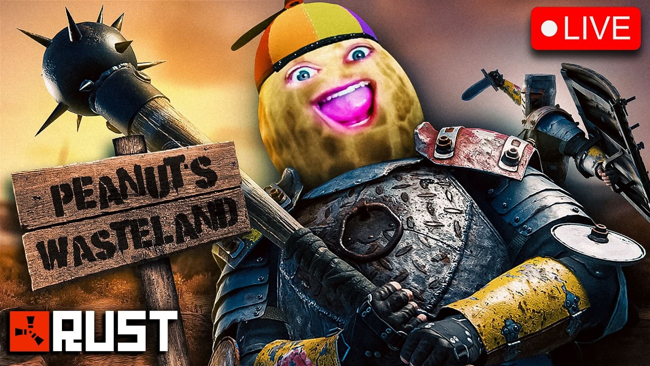 🔴LIVE | RUST | KING of the KNIGHTS OF THE BUNGUS | Peanut's Wasteland | #BUNGULATE