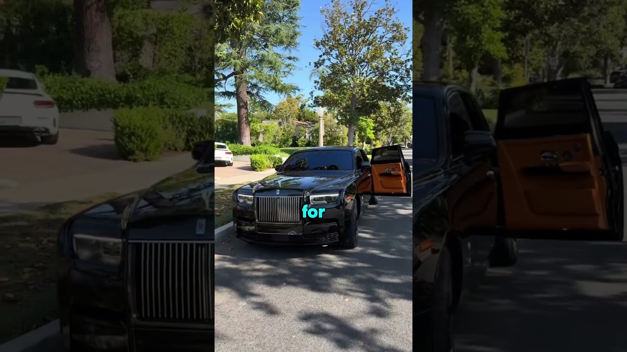Why do Rolls-Royce doors open backwards? #car #cars