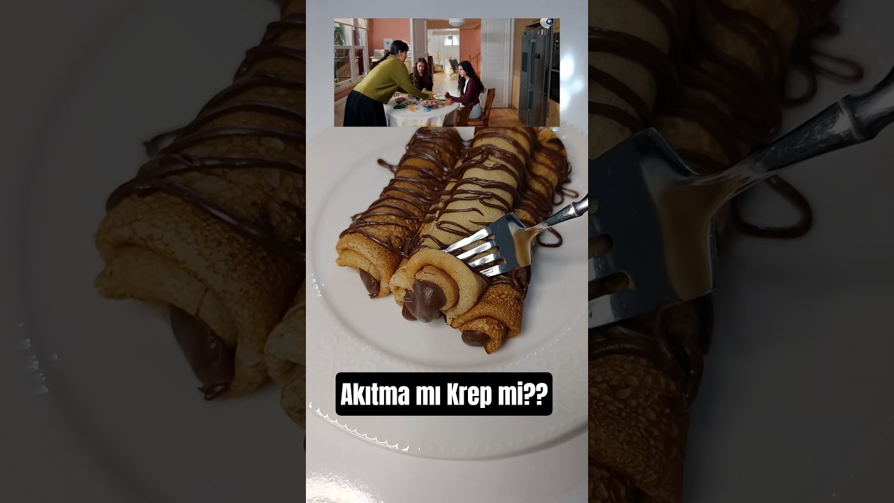 Akıtma mı Krep mi ?? 🥞🙌🏻❤️