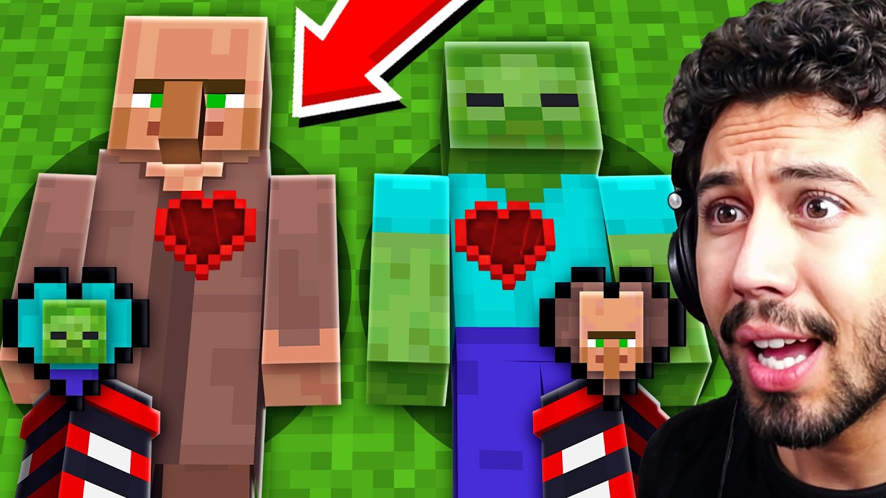 بدلت قلوب الوحوش في قرية ماين كرافت !!؟