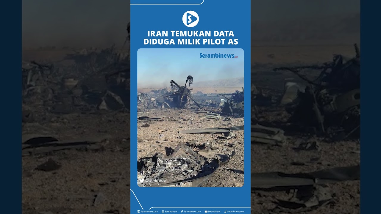 Iran Temukan Data Diduga Milik Pilot AS