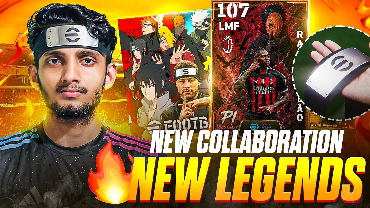 MARCELO BALE AND AUBAMEYANG IS HERE | NARUTO x eFOOTBALL