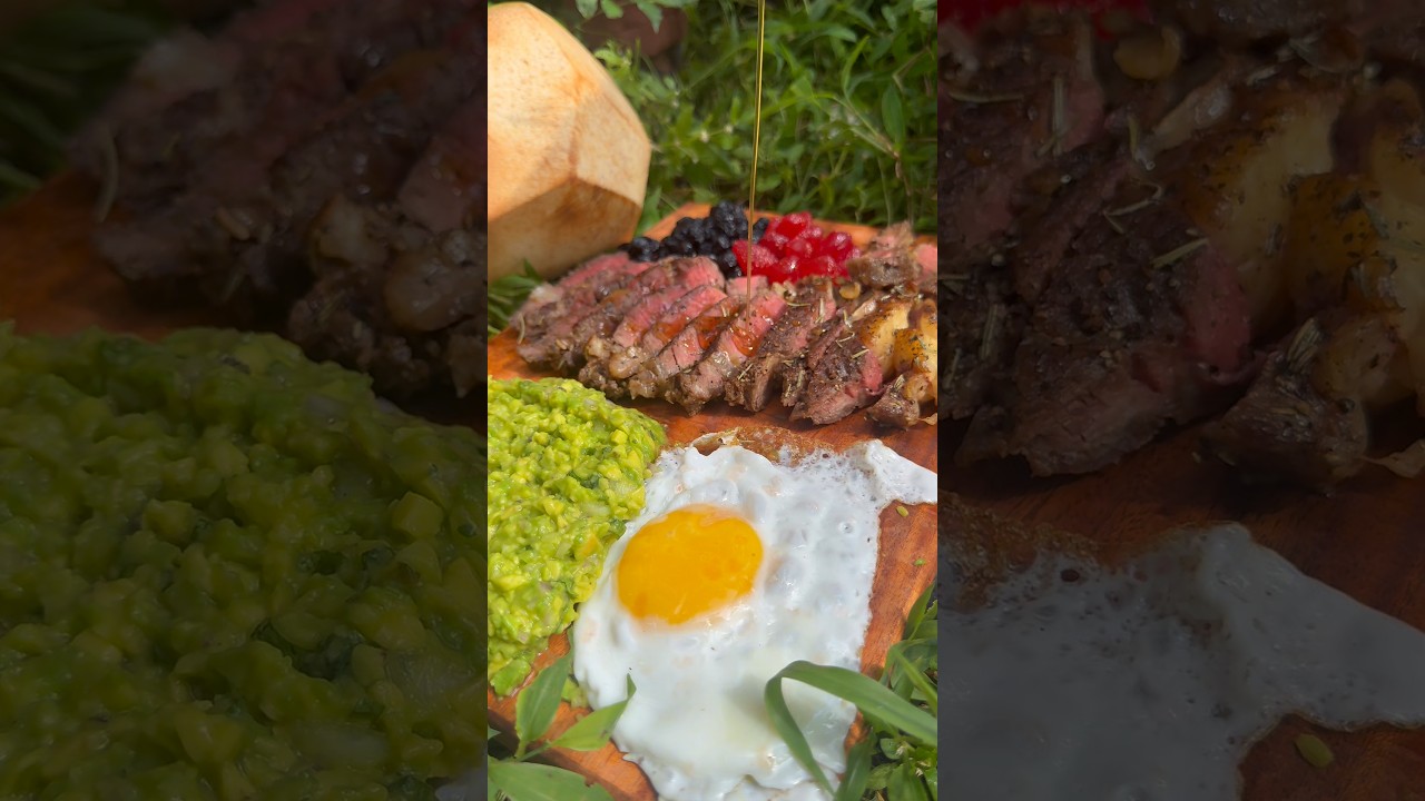 Beef Steak Recipe 🥩..ചെറിയൊരു Wild cooking😁 | Food Ward Fyz