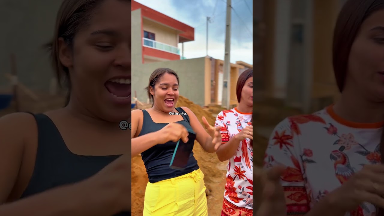 Teve briga e chamamos nosso namorado... #humor #comedia #casal #trollagens