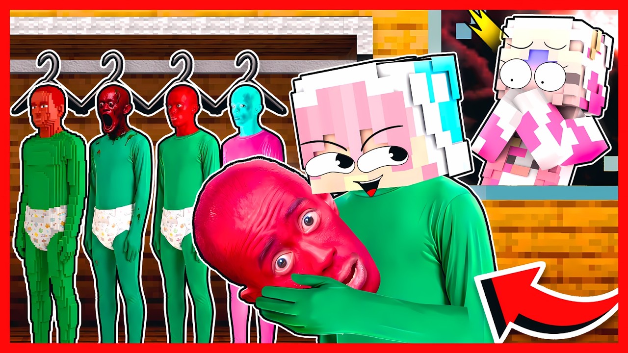 ATUN PRANK MOMON MENJADI ROBBI KENAPA NYAK !! Feat @sapipurba Minecraft