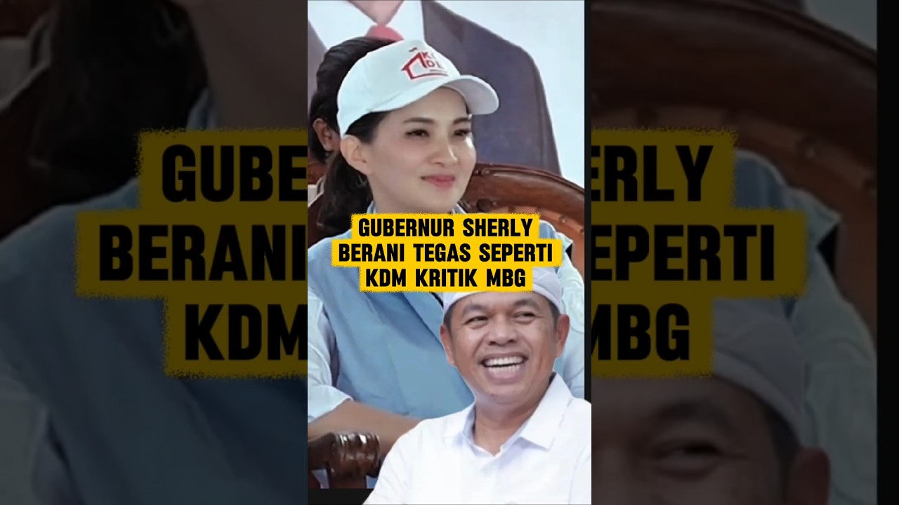 gubernur Sherly dan KDM berani tegas kritik pengelolaan MBG.