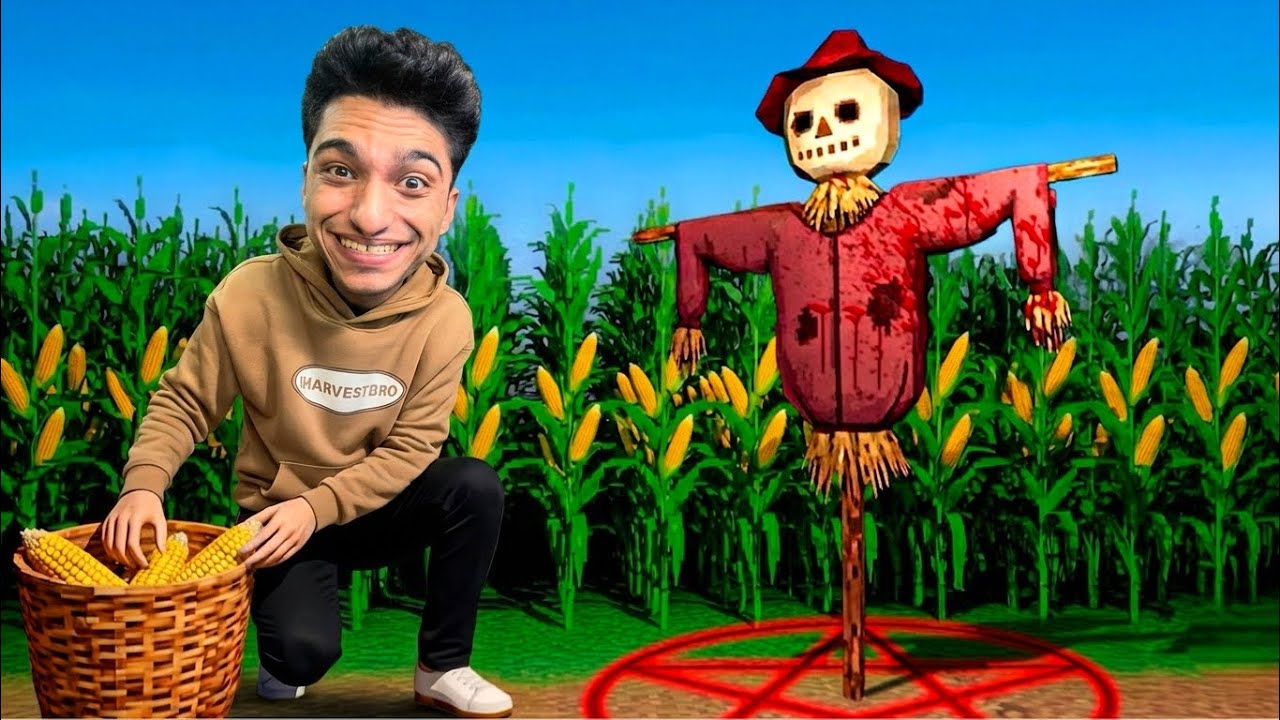 صنعت فزاعه من الصفر ولكن لم اكن اتخيل ان تتحرك وتتكلم معي😱 | SCARECROWED
