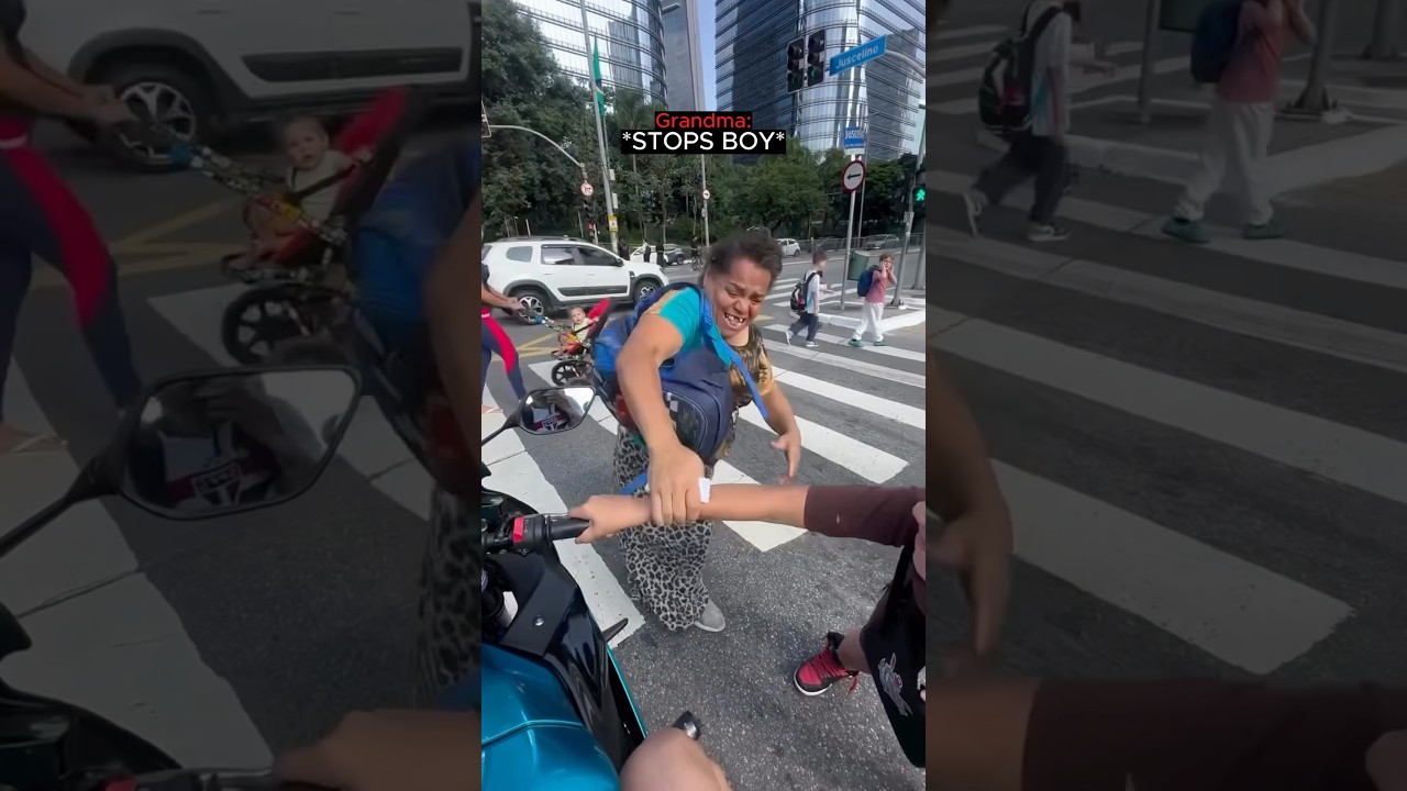 Biker Makes a Little Boy’s Day…