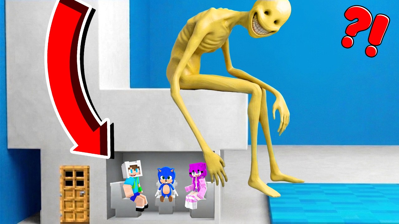 VERİTY TUVALETİNİN İÇİNE GİZLİ EV YAPTIK 😱 Minecraft