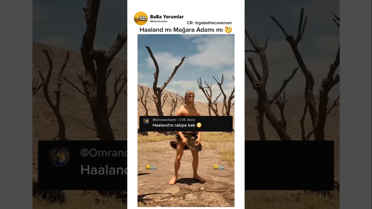 Haaland'a rakip çıktı 😂