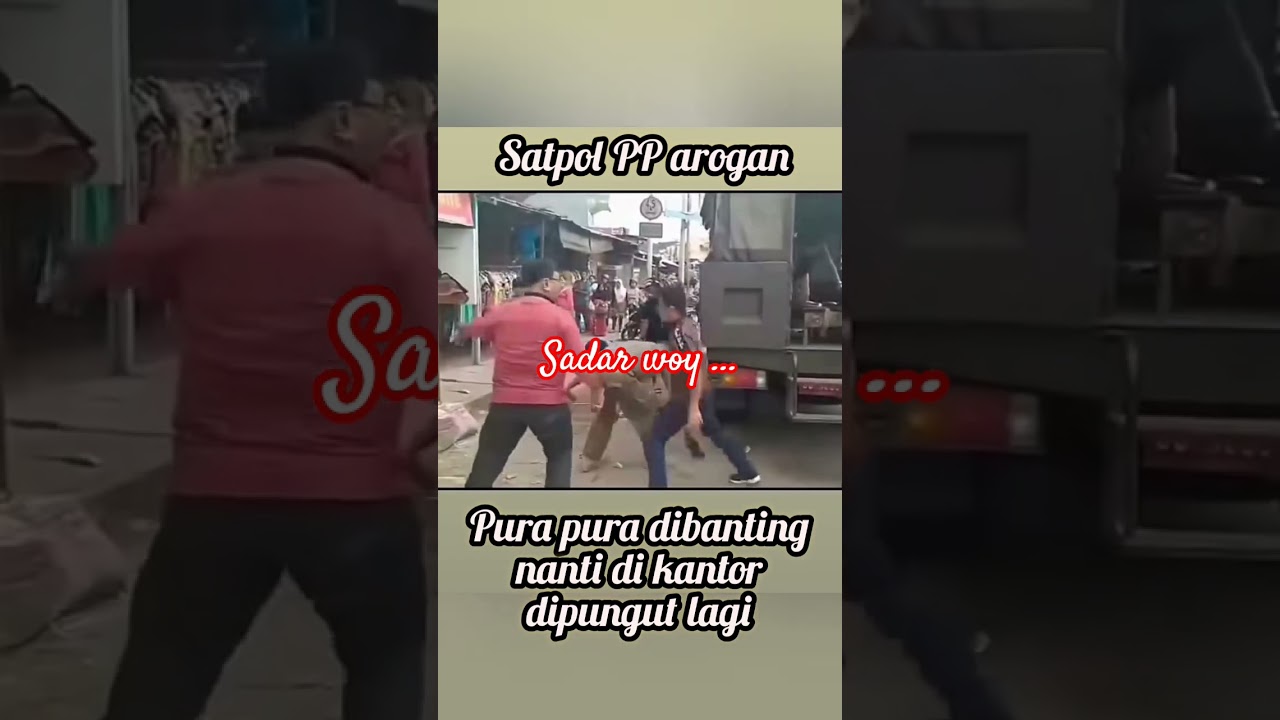 satpol PP arogan tidak ingat keluarga di rumah #satpolpp #arogan #menyakitkan #beritaviral #pedagang