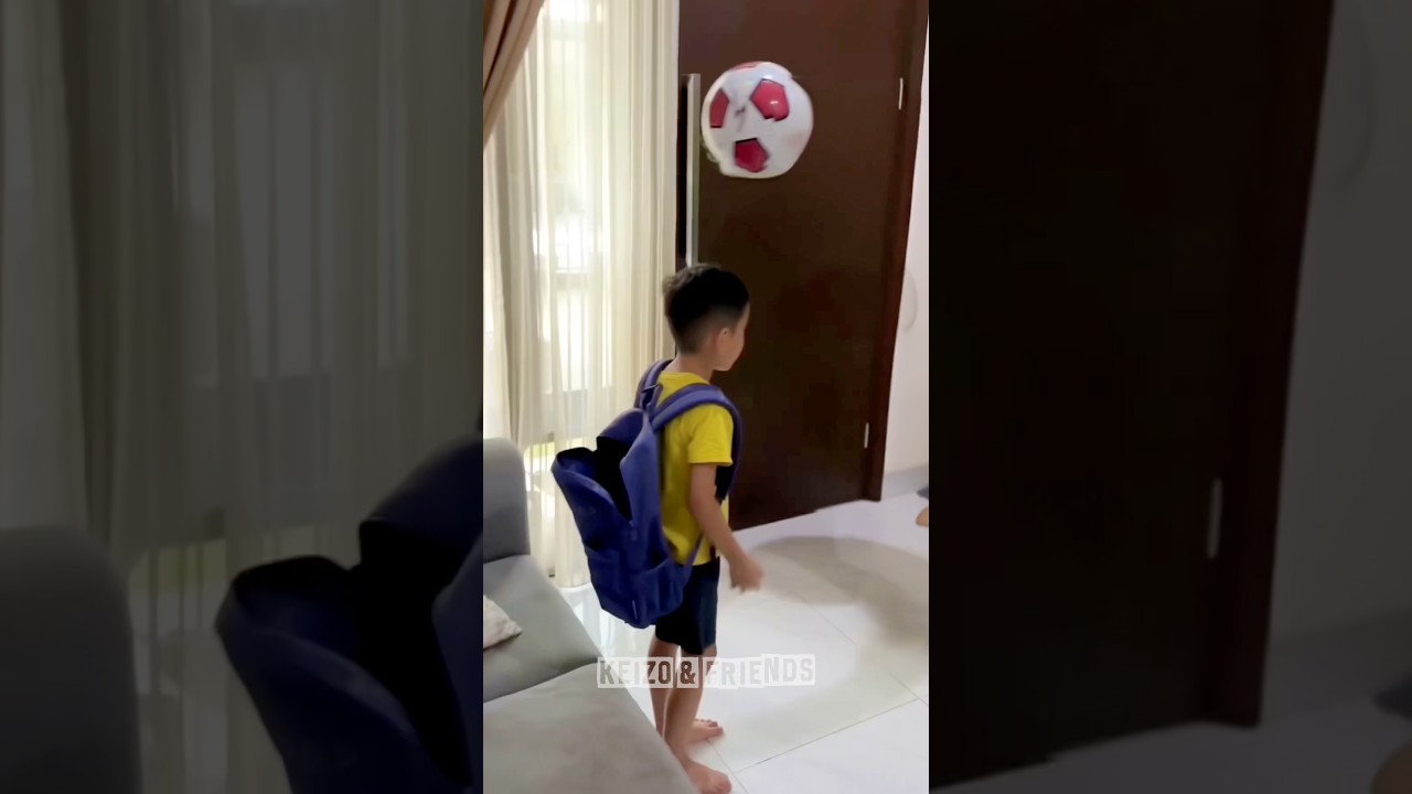 Bikin trend masukin bola ke dalam tas Keizo beneran bisa⁉️