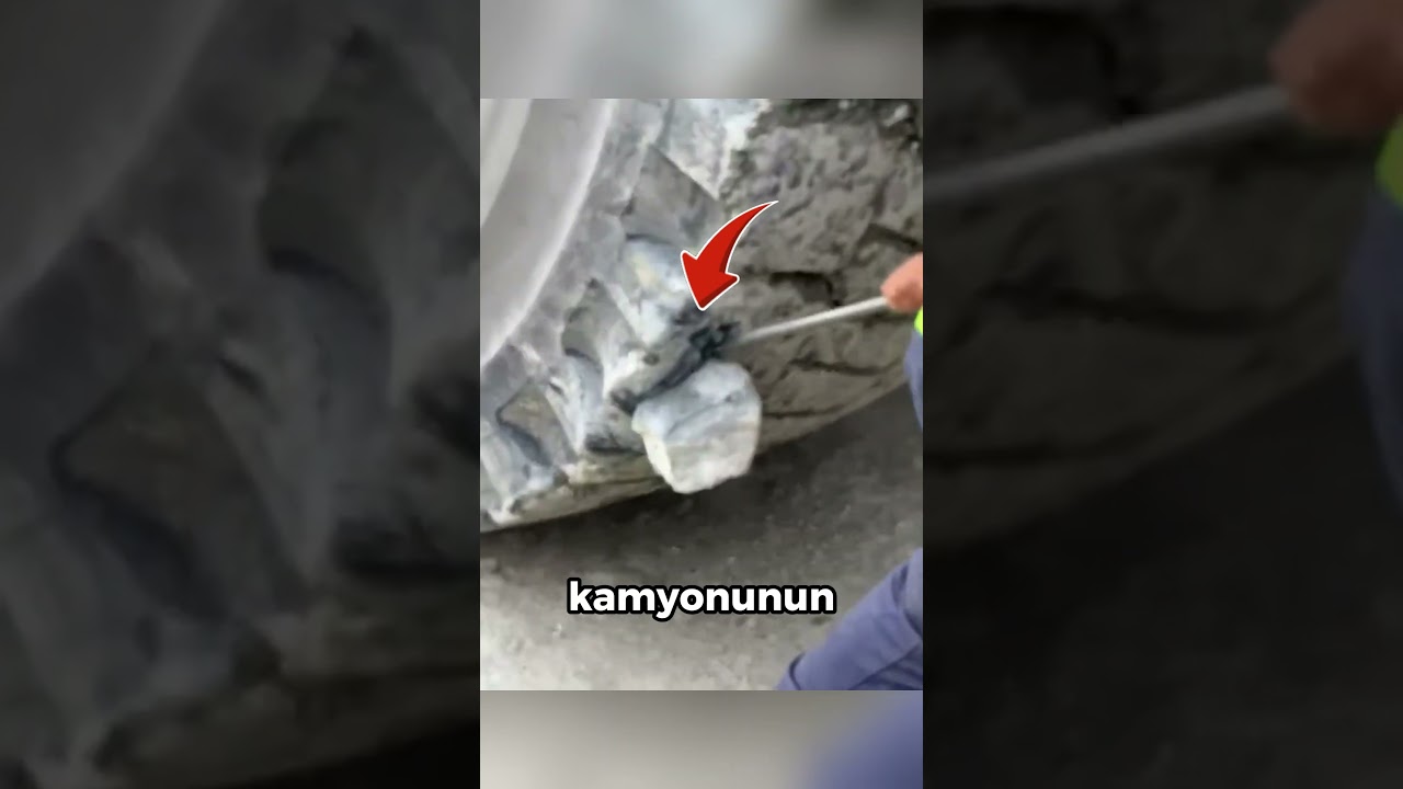 ⚙️ Bu Dev Lastiğin Hasarı Servet Değerinde Olabilir