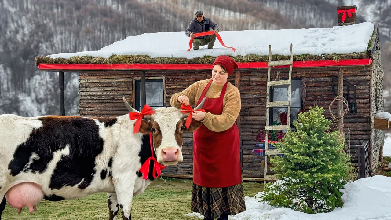 Novruz Village Feast With Traditional Spring Cooking!