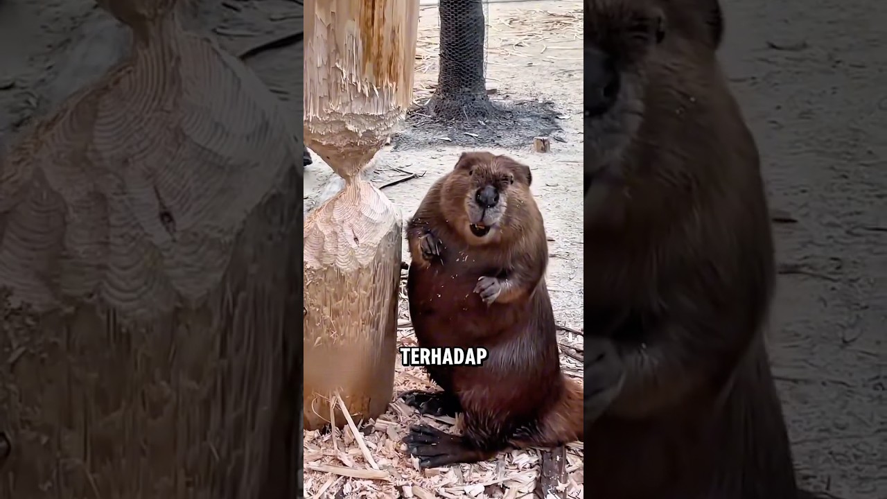 Berang-berang ini sangatlah sopan ❤️