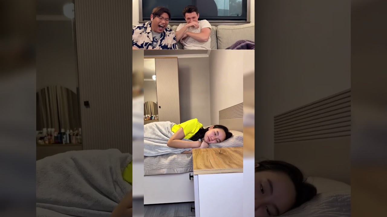 Tom Holland React funny clips Part 115 #funny #tomholland #reaction #funnymoments