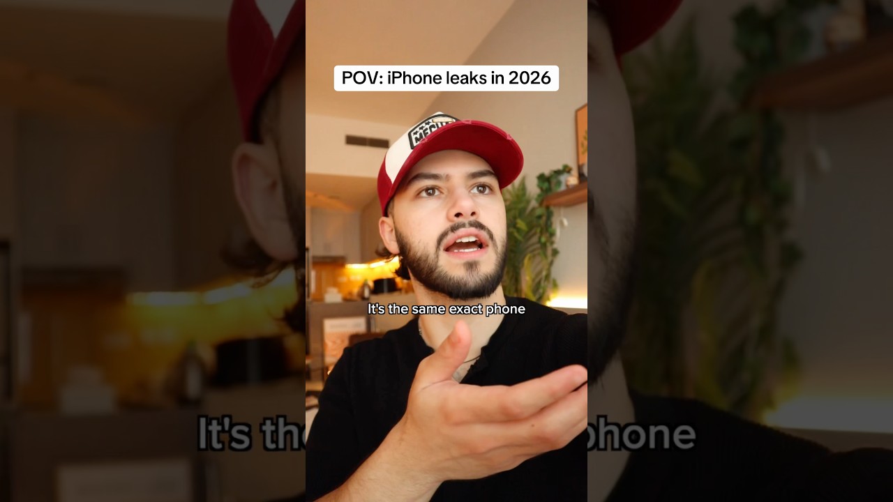 iPhone leaks now vs back then 😭