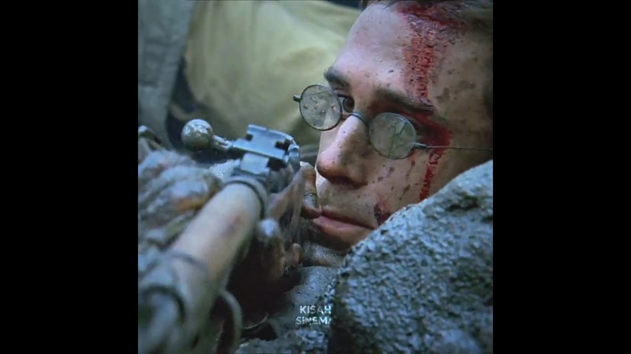 He used BOMBS to hide his Sniper shots!