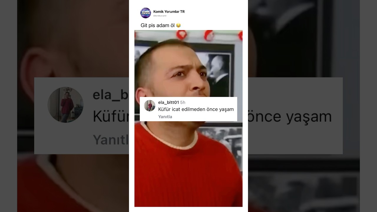GİT PİS ADAM ÖL 😂😂