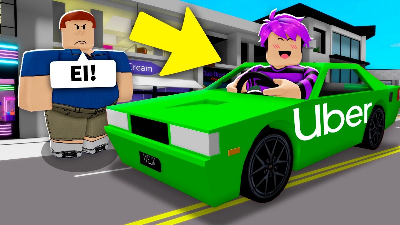 VIREI MOTORISTA DE UBER no BROOKHAVEN