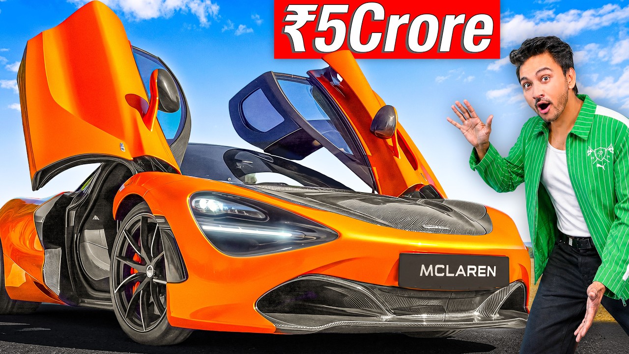 I Tried McLaren ₹5 Crore Super Car!
