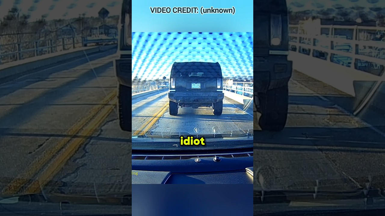 Reckless Hummer Driver Does The Unthinkable! - Published by Dash Crash Cam