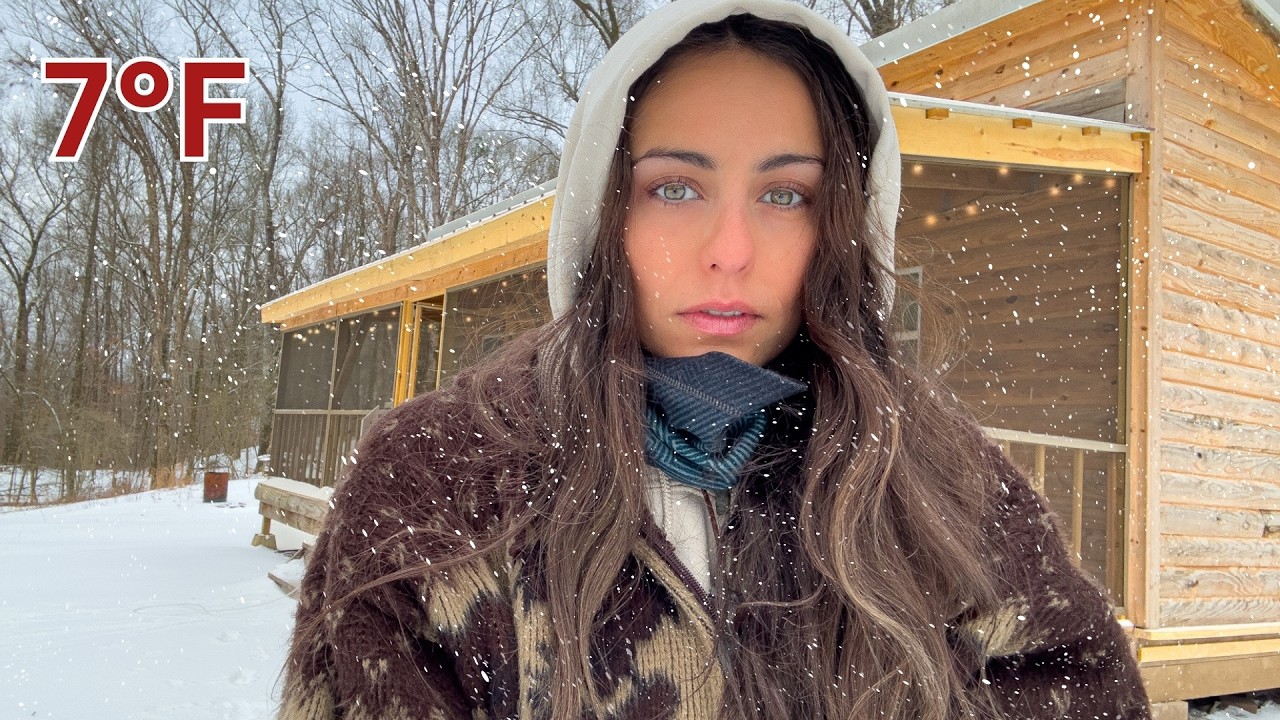 Surviving a Historic Winter Storm ALONE at My Remote Cabin - Published by Kelly Hays