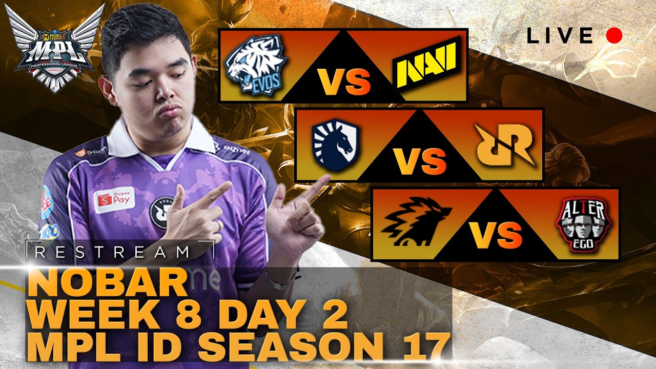 RESTREAM MPL SEASON 17 ONIC VS AE  #mlbbidcreator