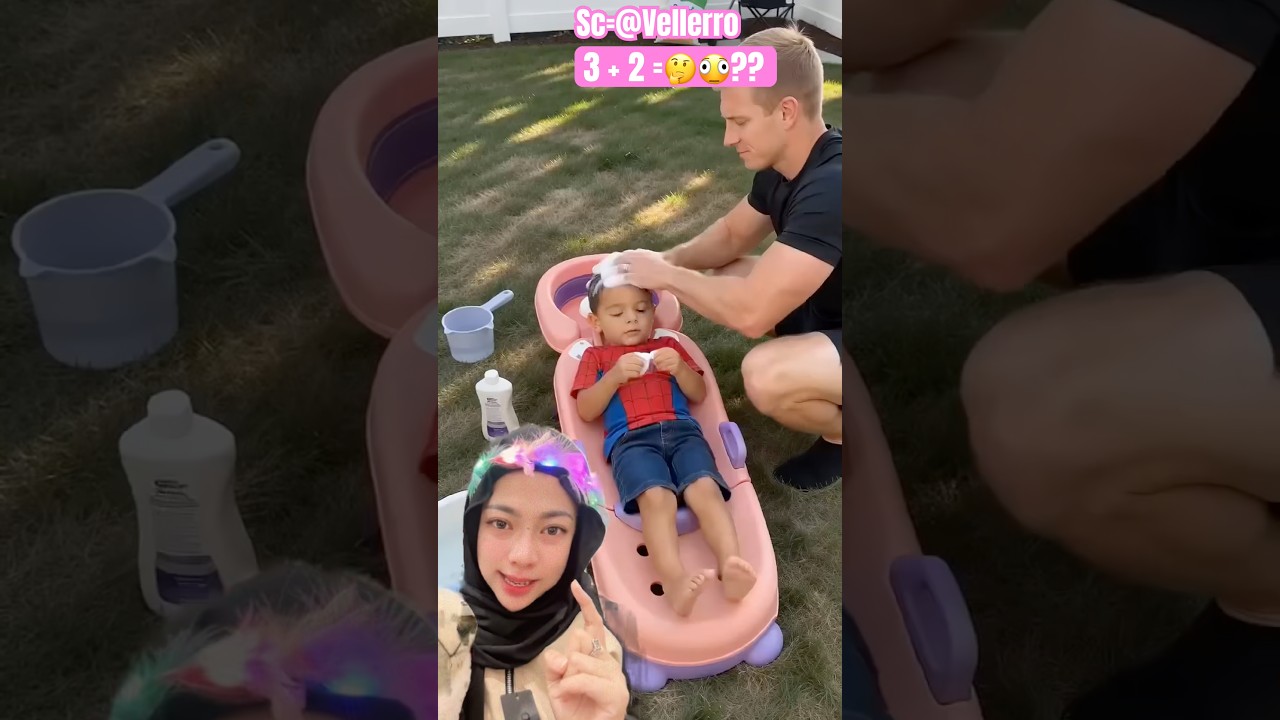 Ga Sangka‼️Adek Malah Senang Keramas Pakai Ini😱🤣