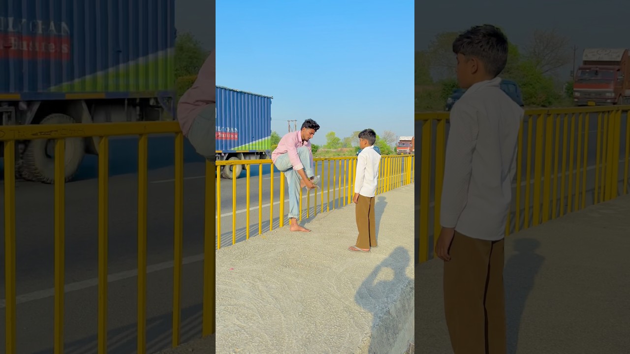 Robot🤖ko pane nhi mila to Monish ka idea😂 #comedy #funny #cutebaby #shortsfeed #viralvideo