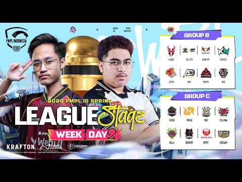 [ID] 2026 PMPL ID Spring League stage | Week 1 Day 2