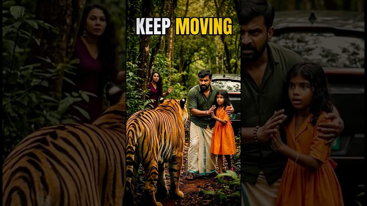 Stopping on forest roads invites unpredictable wildlif dangerous attacks!#teamkunjippuzhu #awareness
